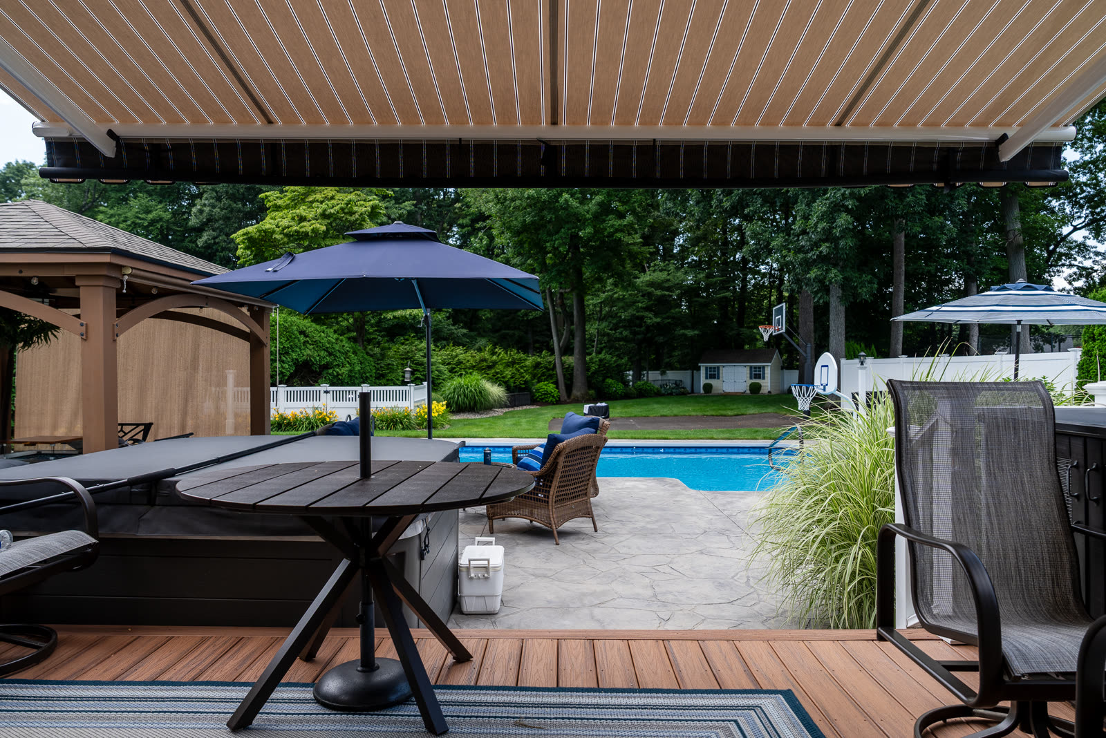 Recent retractable awning installation