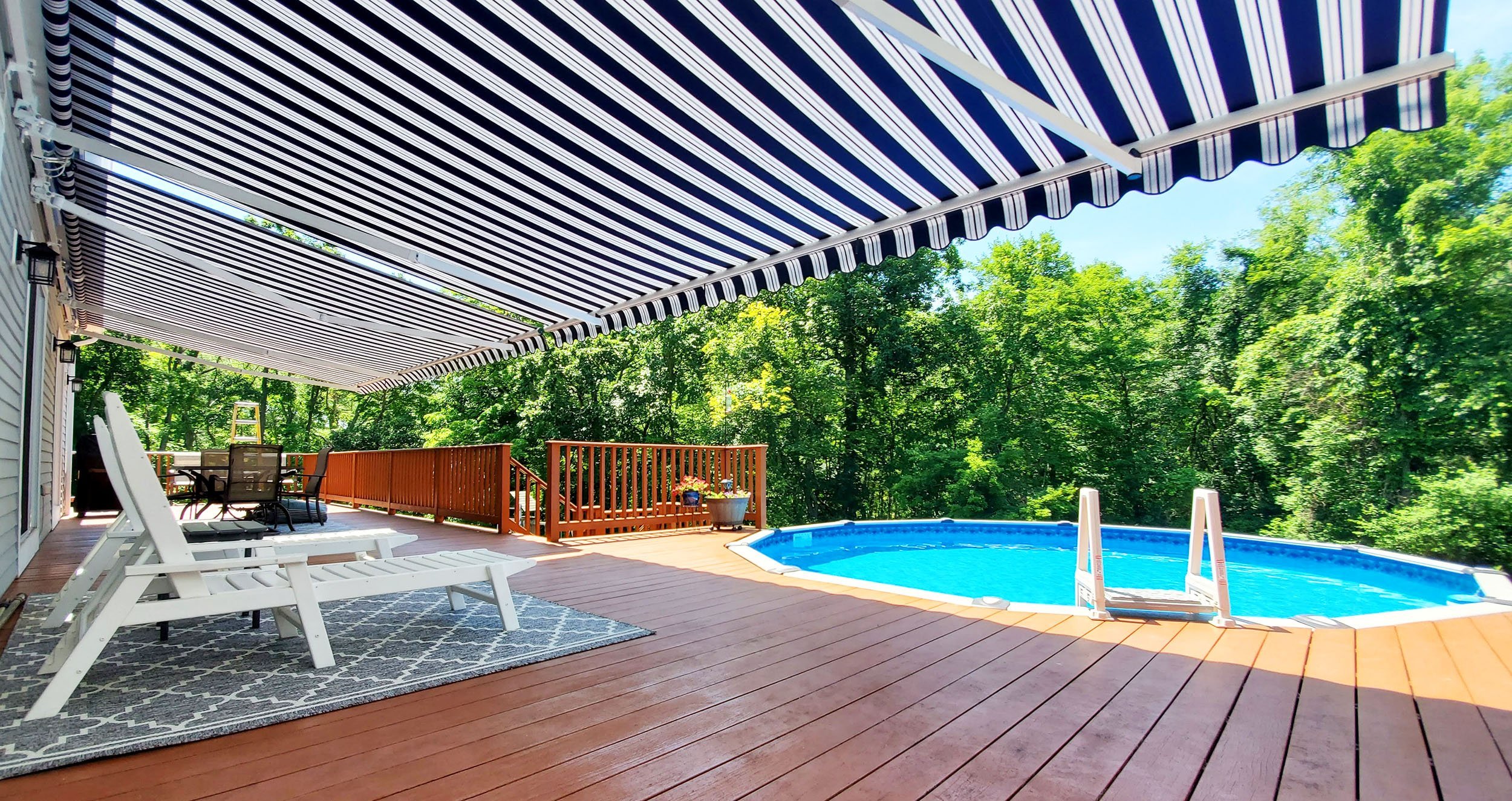 American flag background